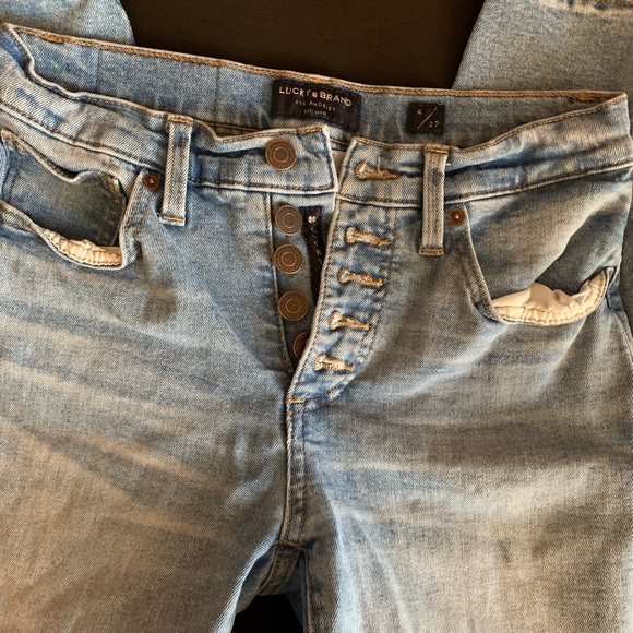Lucky Brand Light Blue Denim Pants - Picture 2 of 7
